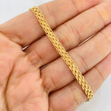 Pulso Chino 3.1g / 7 1/2 in / 4.21mm Oro Amarillo 18K