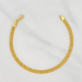 Pulso Chino 3.1g / 7 1/2 in / 4.21mm Oro Amarillo 18K