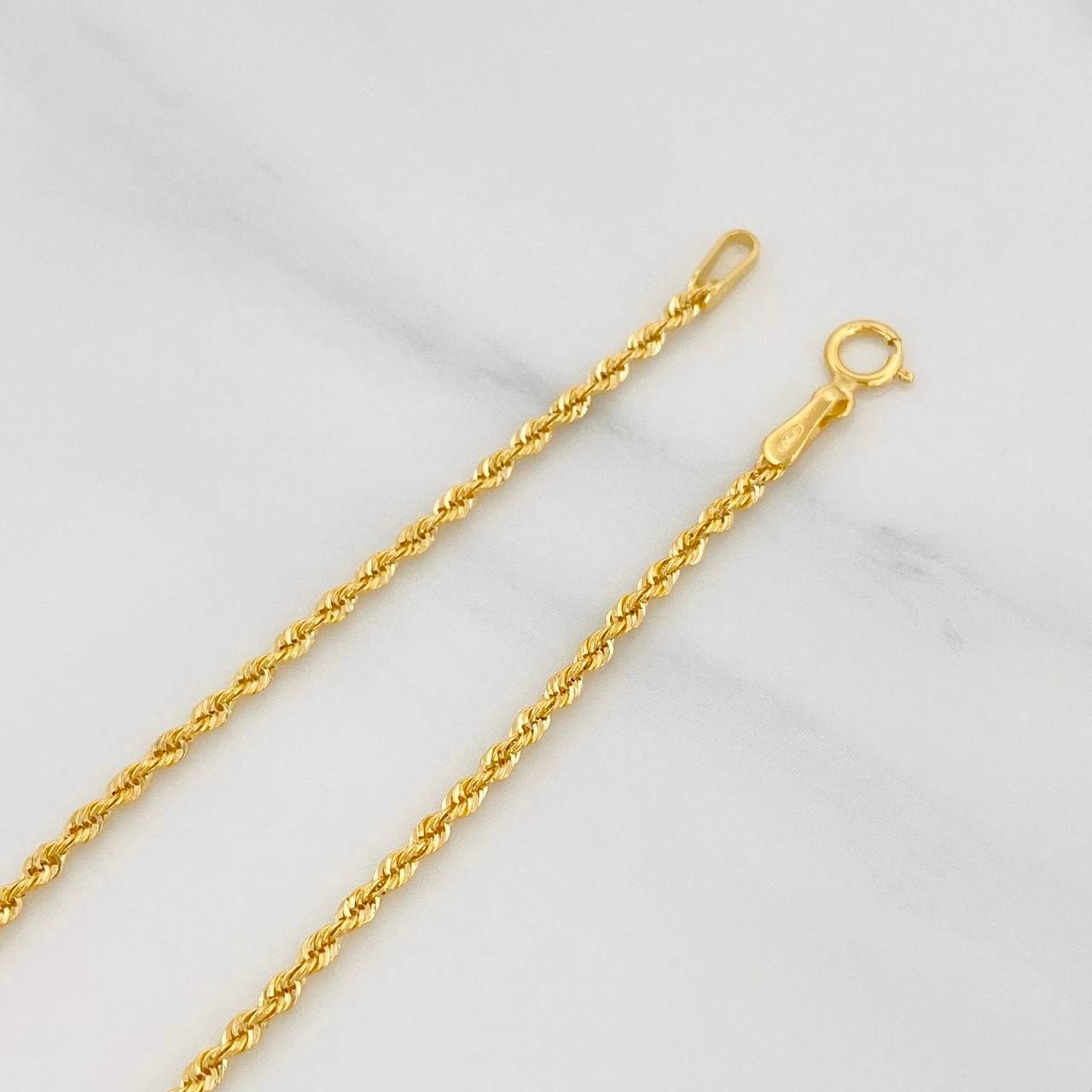 Pulso Lazo 0.65g / 6 3/4 in / 1.55mm Oro Amarillo 18K