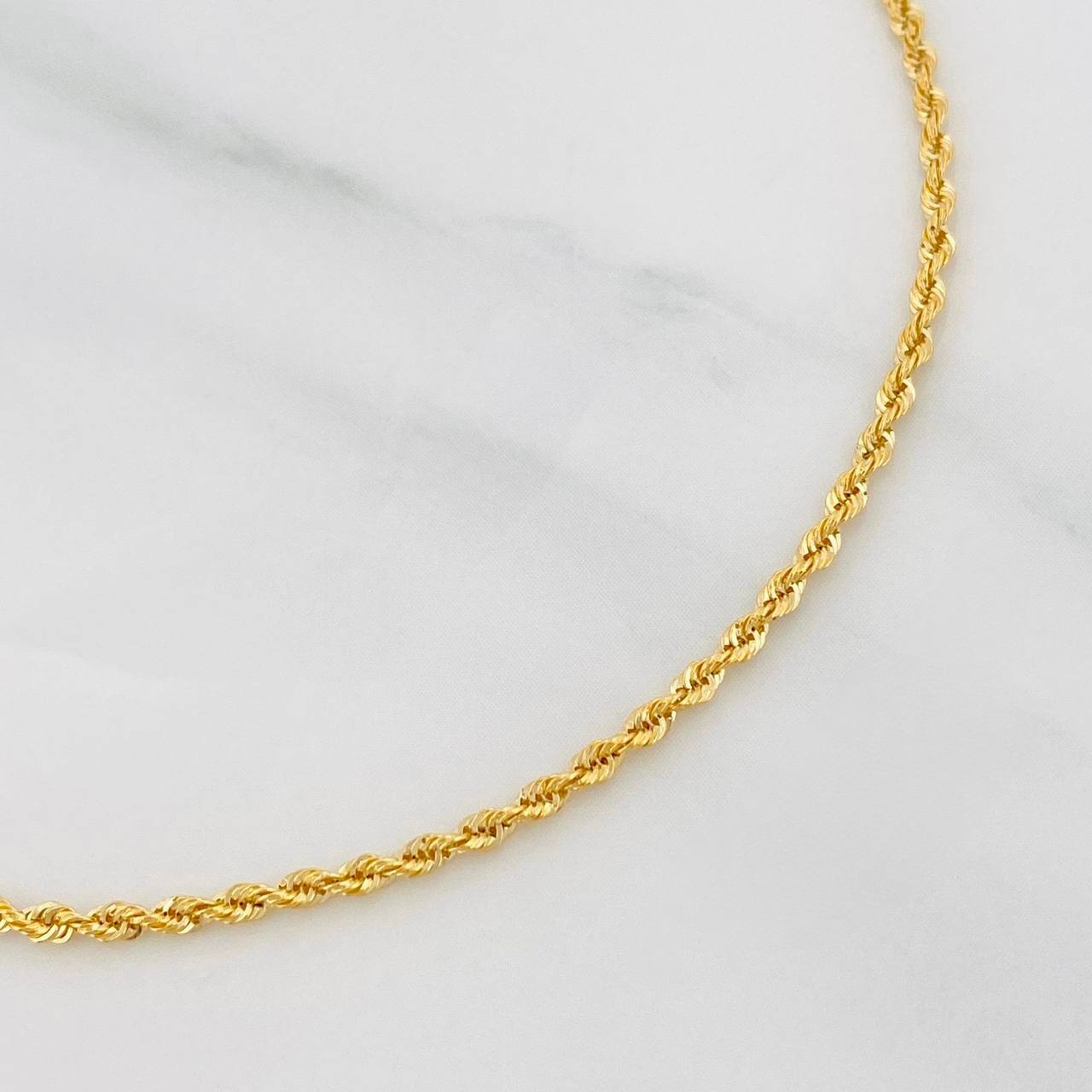 Pulso Lazo 0.75g / 7 in / 1.53mm Oro Amarillo 18K