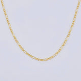 Figaro Chain 1.45 g / 17 3/4 in / 1.85 mm Yellow Gold 18K