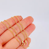 Cadena Figaro 1.65g / 50cm / 1.95mm Oro Amarillo 18K