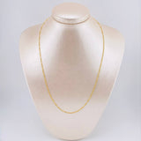 Figaro Chain 2.15 g / 19 3/4 in / 2 mm 18K Yellow Gold