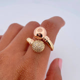 You and Me Ring 3.15gr / Size 7 / 18K Gold $