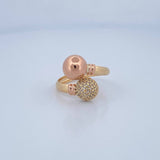 You and Me Ring 3.15gr / Size 7 / 18K Gold $
