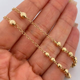 Miraculous Virgin Rosary 14.35gr / 60cm / 18K Gold &