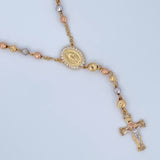 Miraculous Virgin Rosary 13.25gr / 58cm / 18K Gold &