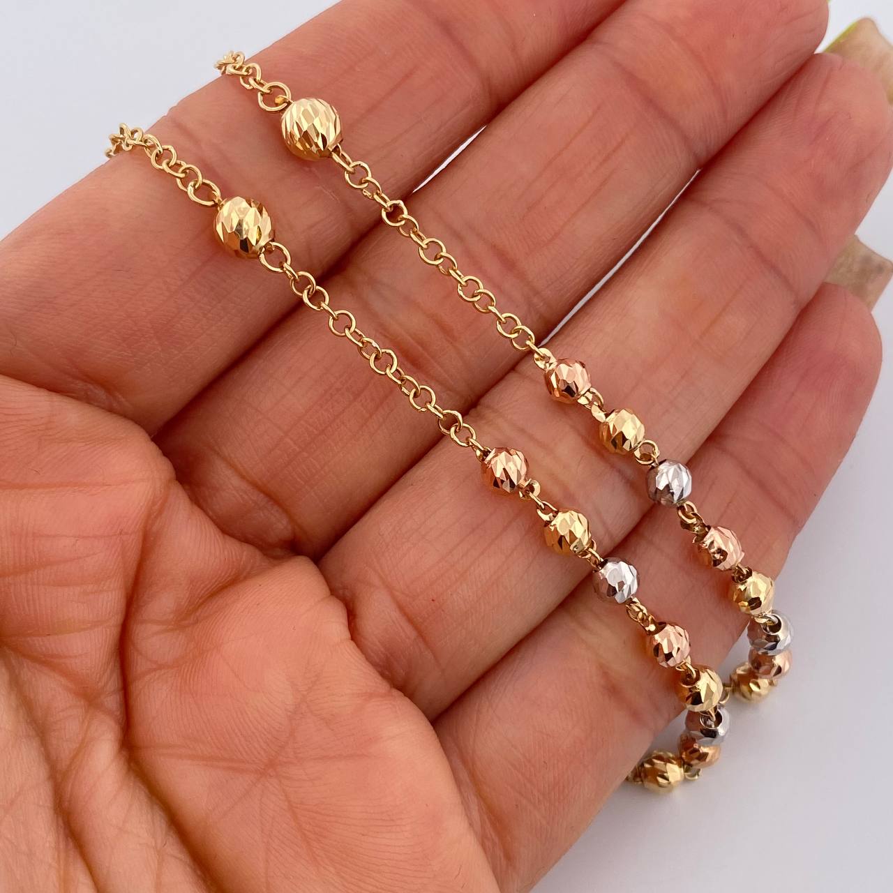 Miraculous Virgin Rosary 13.25gr / 58cm / 18K Gold &