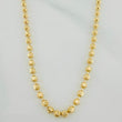 Cadena Militar Media Luna 10g / 20 in / 3mm Oro Amarillo 18K