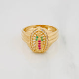 Anillo Virgen Guadalupe 4.15g / T6 1/2 Oro Amarillo 18K