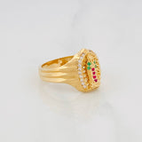 Anillo Virgen Guadalupe 4.15g / T6 1/2 Oro Amarillo 18K