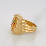 Anillo Virgen Guadalupe 6.3g / T6 3/4 Oro Amarillo 18K