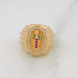 Anillo Virgen Guadalupe 6.3g / T6 3/4 Oro Amarillo 18K