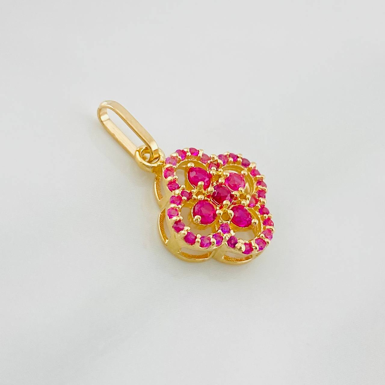 Dije Trebol 1.45g / 3/4 in Oro Amarillo 18K