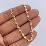 Cadena GC 7gr / 45.7cm / 2.5mm Oro Amarillo 18K &