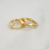 Candongas Kari 1.1 g / 1/2 in Oro Amarillo 18K