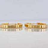 Somi Hoop Earrings 1.75 g / 3/4 in 18K Yellow Gold