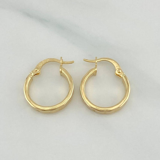 Somi Hoop Earrings 1.4 g / 3/4 in 18K Yellow Gold