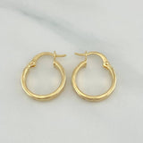 Somi Hoop Earrings 1.4 g / 3/4 in 18K Yellow Gold