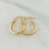 Somi Hoop Earrings 1.4 g / 3/4 in 18K Yellow Gold