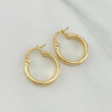 Somi Hoop Earrings 1.4 g / 3/4 in 18K Yellow Gold