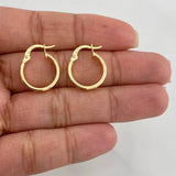Somi Hoop Earrings 1.4 g / 3/4 in 18K Yellow Gold