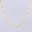 Cadena Crispeta 2.9g / 24 in / 2.2mm Oro Amarillo 18K