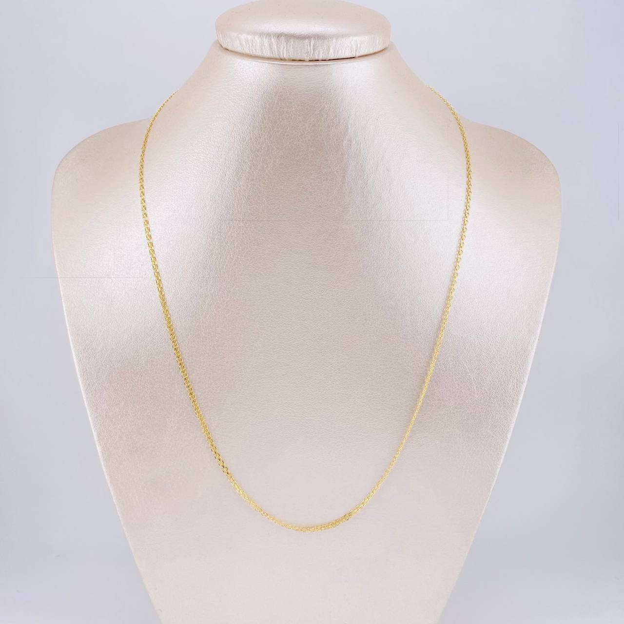 Cadena China 2.25g / 19 3/4 in / 1.8mm Oro Amarillo 18K