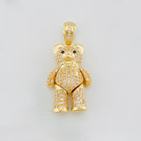 Dije Oso articulado 8.75g / 1 1/2 in Oro Amarillo 18K