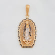Dije Virgen guadalupe 5.65g / 1 3/4 in Oro Rosa 18K