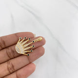 Dije Corona king 4.5g / 1 1/2 in Oro Amarillo 18K