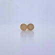 Stud Earrings BV 1.25gr / White Zircons 18K Yellow Gold &
