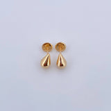 Topos Gota 0.7gr / Lisos Oro Amarillo 18K &