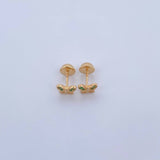 Topos Mariposa 1gr / Circones Verdes Blancos Oro Amarillo 18K &