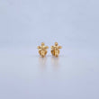 Topos Cruz Cristo 0.55gr / Liso Oro Amarillo 18K &