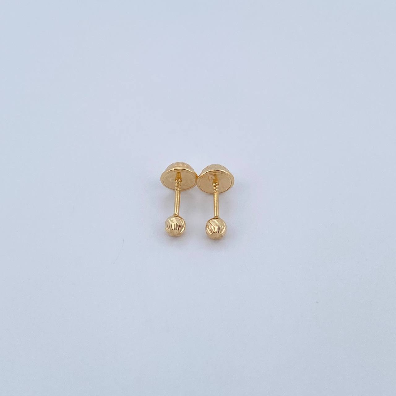 Topos Bola 0.45gr / 3mm Oro Amarillo 18K &
