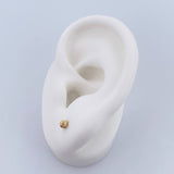 Topos 0.45gr / 3mm Oro Amarillo 18K &
