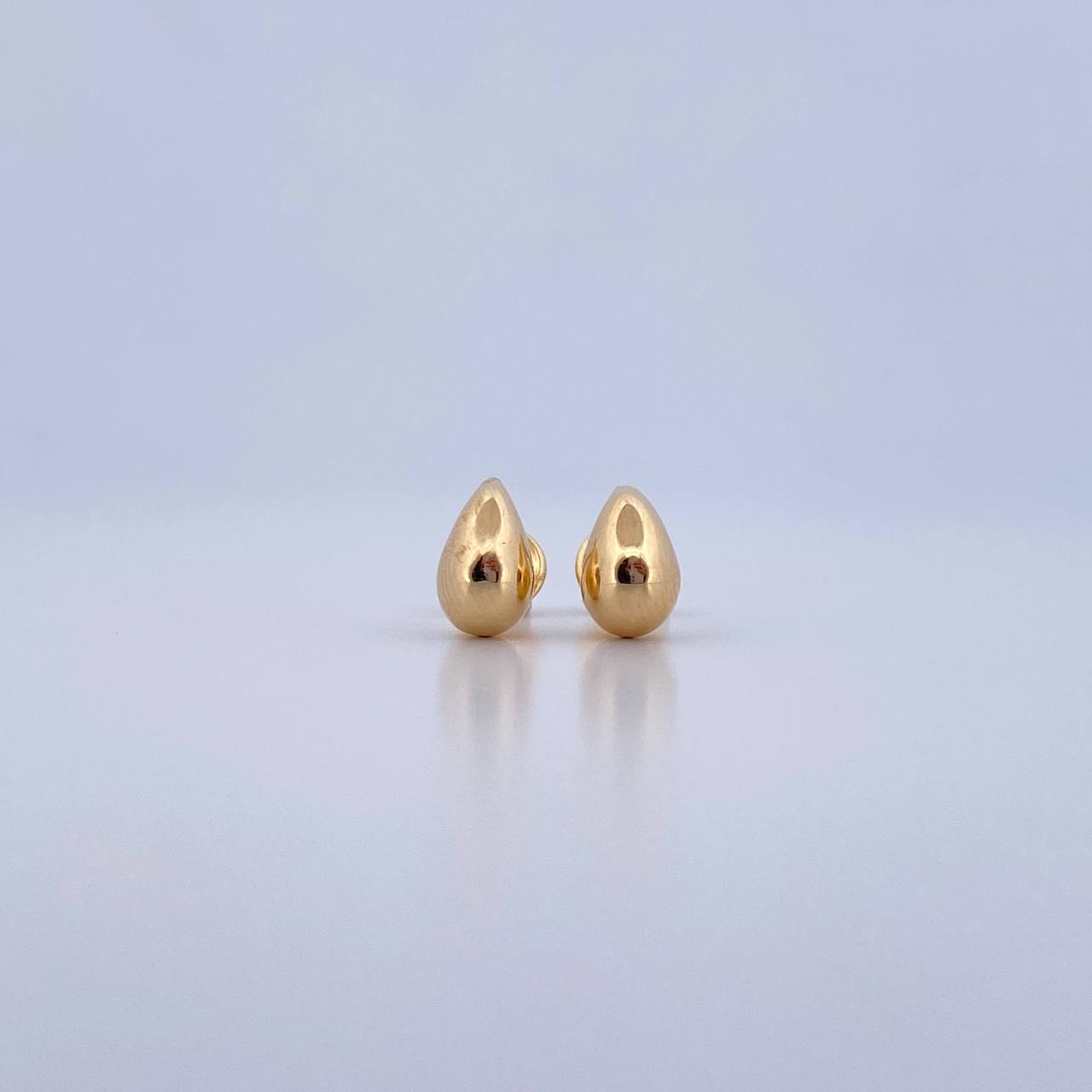 Stud Earrings Drop 1.1gr / 7mm 18K Yellow Gold $