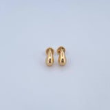 Topos Gota 0.65gr / 4mm Oro Amarillo 18K $