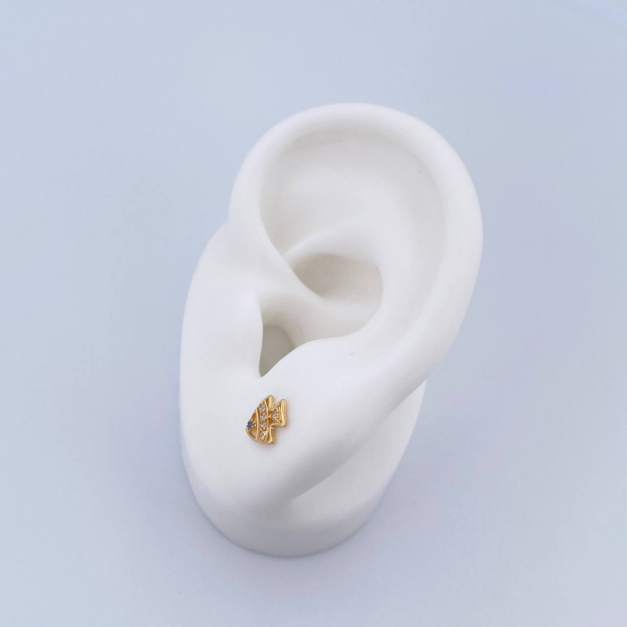 Topos Pez 0.8gr / Circones Blancos Azules Oro Amarillo &