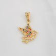 Dije Pajaro 2.2g / 1 in Oro Amarillo 18K