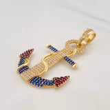 Dije Ancla 6.5g / 2 in Oro Amarillo 18K