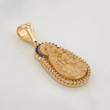 Dije Virgen del Carmen 4.15g / 1 1/4 in Oro Amarillo 18K