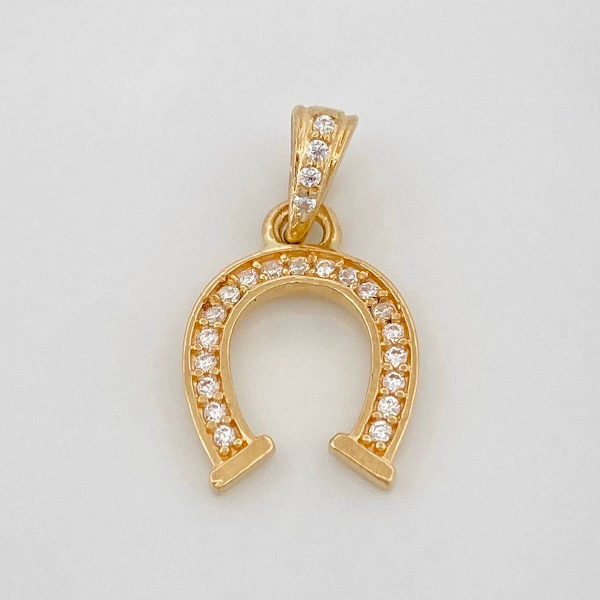 Dije Herradura 1.05g / 3/4 in Oro Amarillo 18K