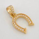 Dije Herradura 1.05g / 3/4 in Oro Amarillo 18K