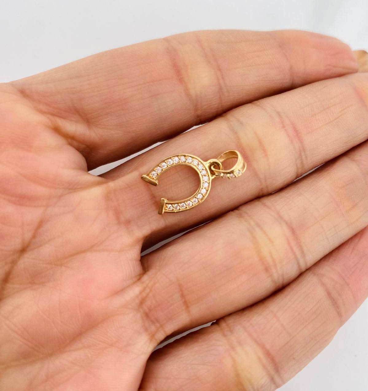 Dije Herradura 1.05g / 3/4 in Oro Amarillo 18K