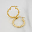 Candongas Tefi 1.45g / 3/4 in Oro Amarillo 18K