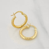 Candongas Kataleya 1.75g / 3/4 in Oro Amarillo 18K