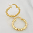Candongas Yudi 1.7g / 3/4 in Oro Amarillo 18K