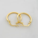 Candongas Vick 1.15g / 3/4 in Oro Amarillo 18K